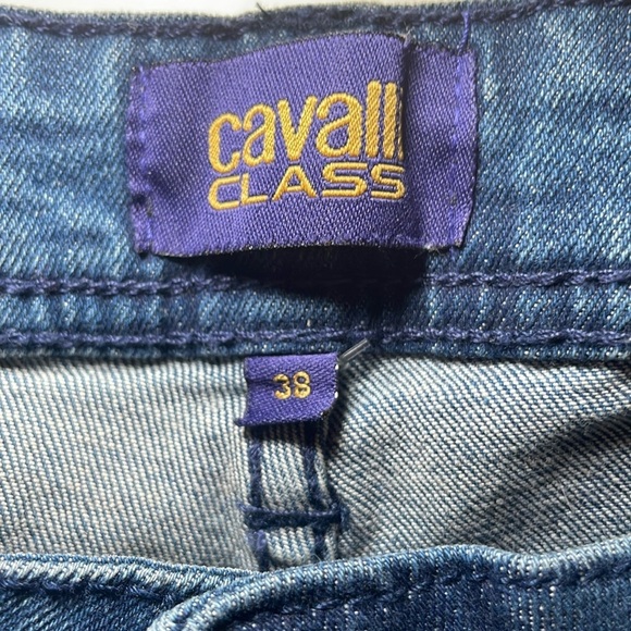 Cavalli Class straight leg jeans sz 38 - Picture 3 of 8